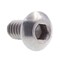Prime-Line M10-1.50 Socket Head Cap Screw, Button, Plain Stainless Steel, 3/8 in Length, 10 PK 9169230 - alternate 1